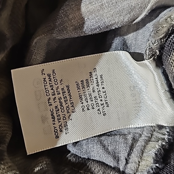 Aritzia Wilfred Free Kelsey Tie Dye Pants Size 8 High Rise Black Green Stretch - Picture 11 of 14